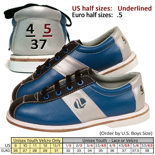 Lind's Kids Monarch (with Laces) Rental Shoes Bowling Shoes + FREE SHIPPING