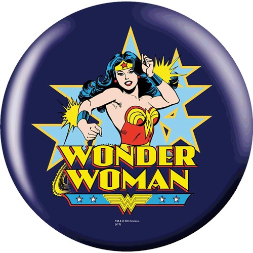 OnTheBallBowling Wonder Woman (Superman) Back Image