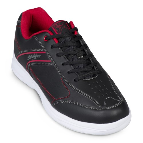 KR Strikeforce Mens Flyer Lite Black/Red Bowling Shoes + FREE SHIPPING