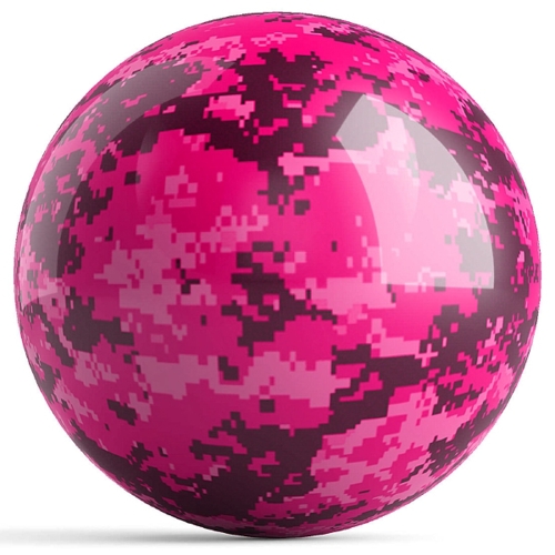 OnTheBallBowling Pink Camouflage Bowling Balls + FREE SHIPPING