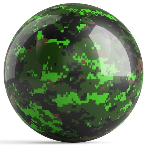 OnTheBallBowling Green Camouflage Bowling Balls + FREE SHIPPING