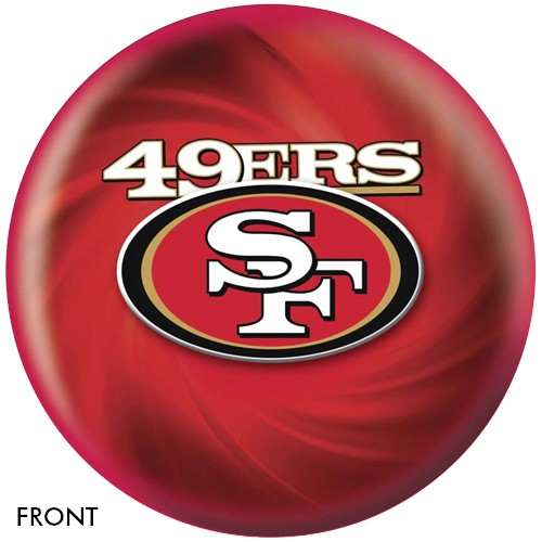 KR Strikeforce San Francisco 49ers NFL Ball Bowling Balls + FREE SHIPPING