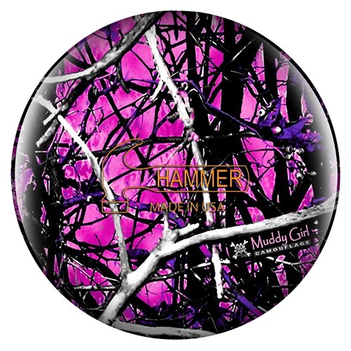 Hammer Tough Muddy Girl Camo Bowling Balls + FREE SHIPPING