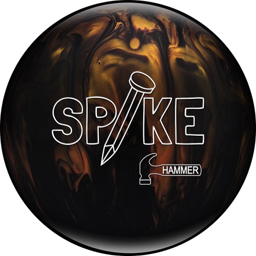 Hammer Spike Black/Gold Bowling Balls + FREE SHIPPING