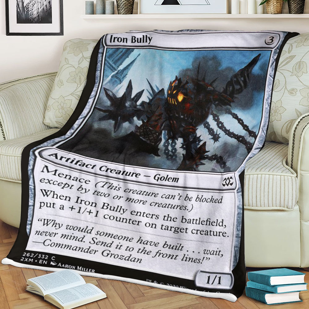 HOT Game MTG 2Xm 262 Iron Bully Blanket Express your unique style