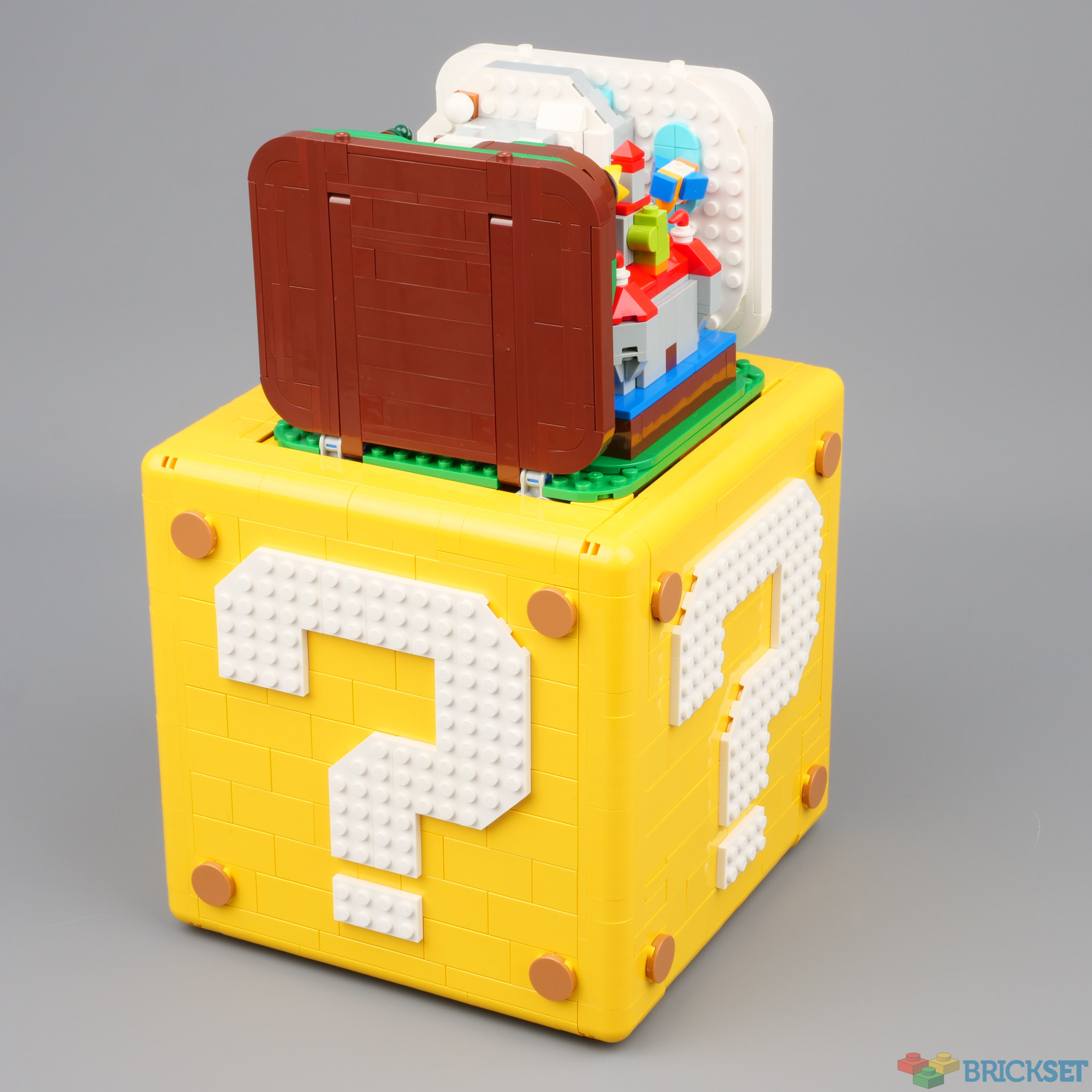 LEGO 71395 Question Mark Block review Brickset