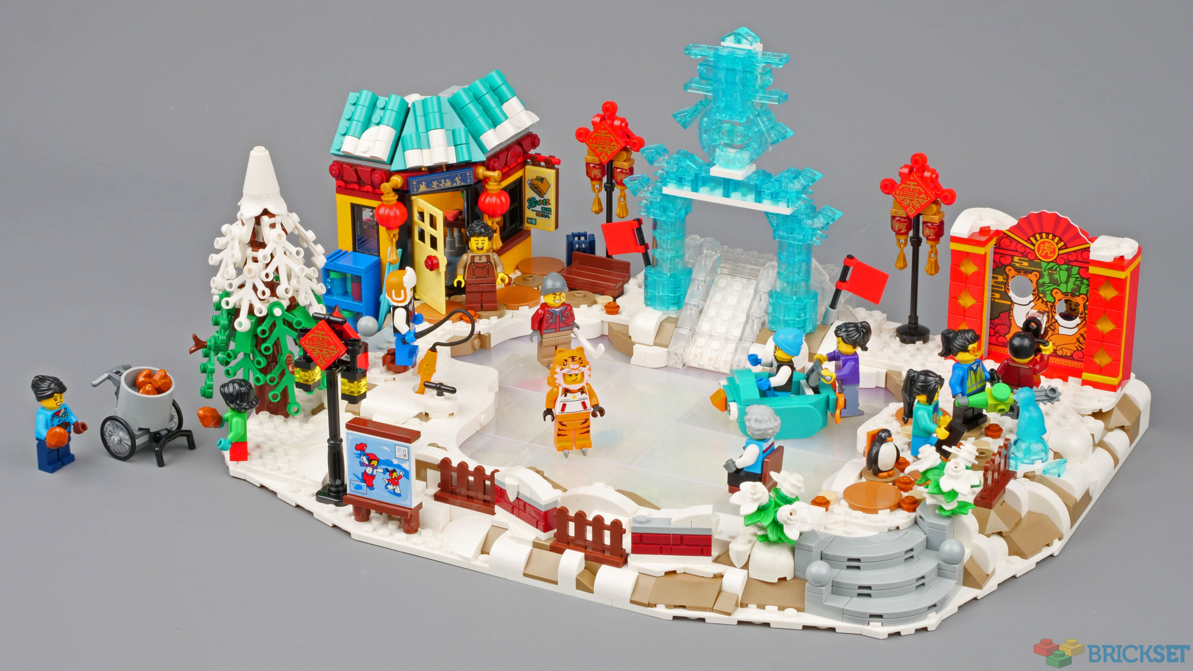Lego Festival 2023 Review: 80109 Lunar New Year Ice Festival | Brickset: Lego Set Guide And Database