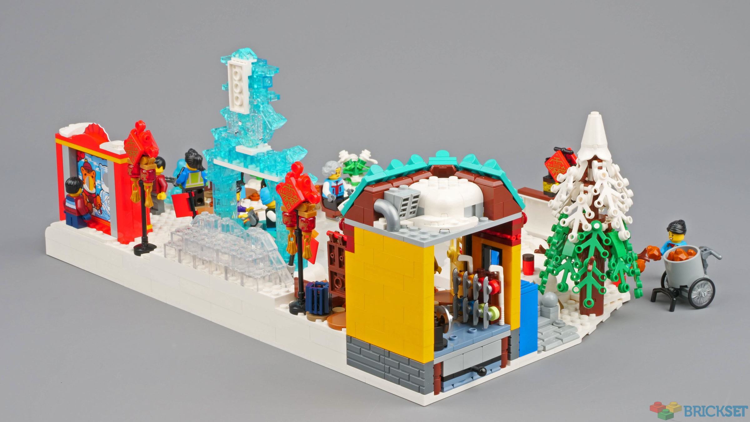 Lego Festival 2023 Review: 80109 Lunar New Year Ice Festival | Brickset: Lego Set Guide And Database