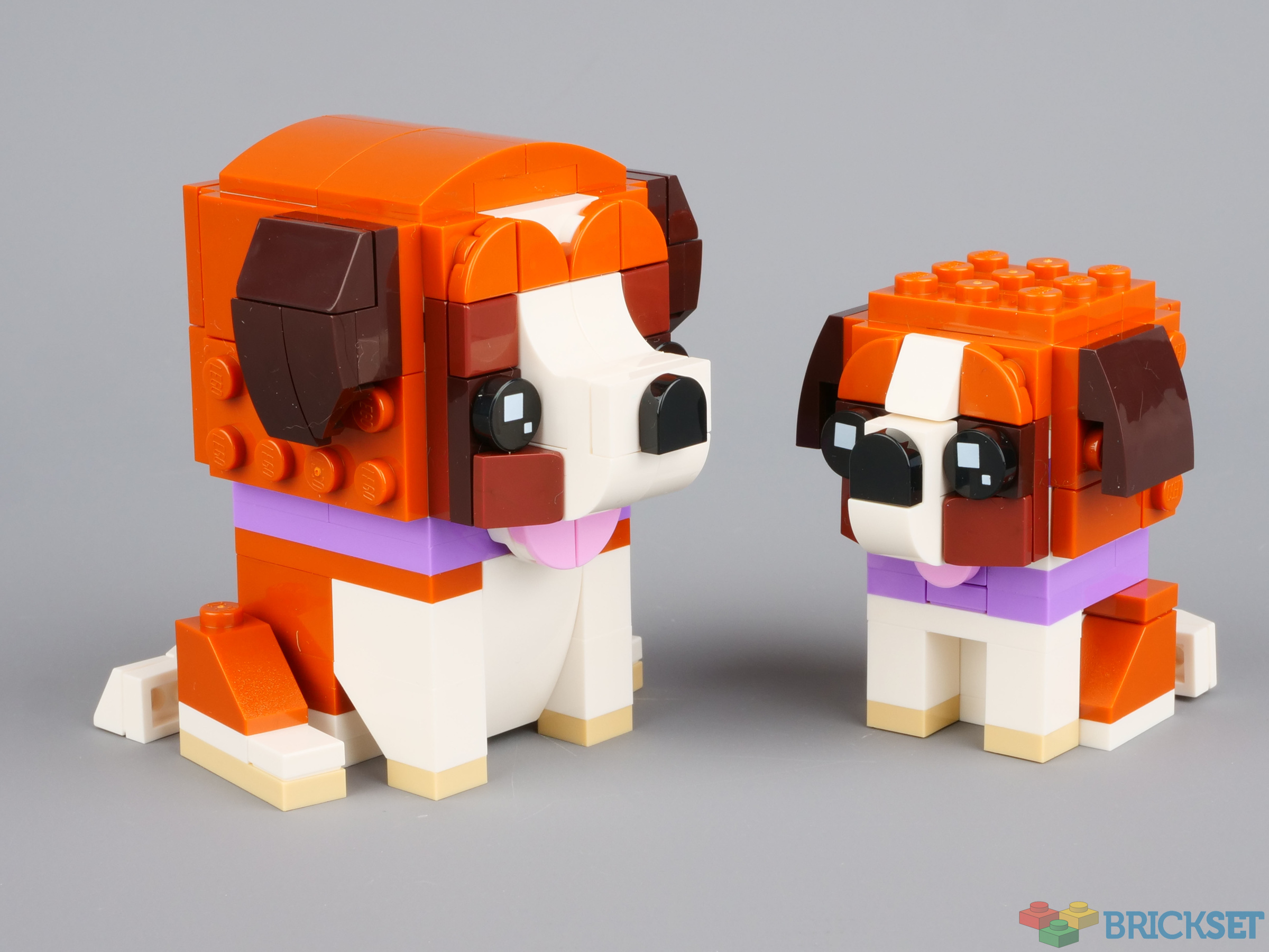LEGO BrickHeadz dogs review Brickset