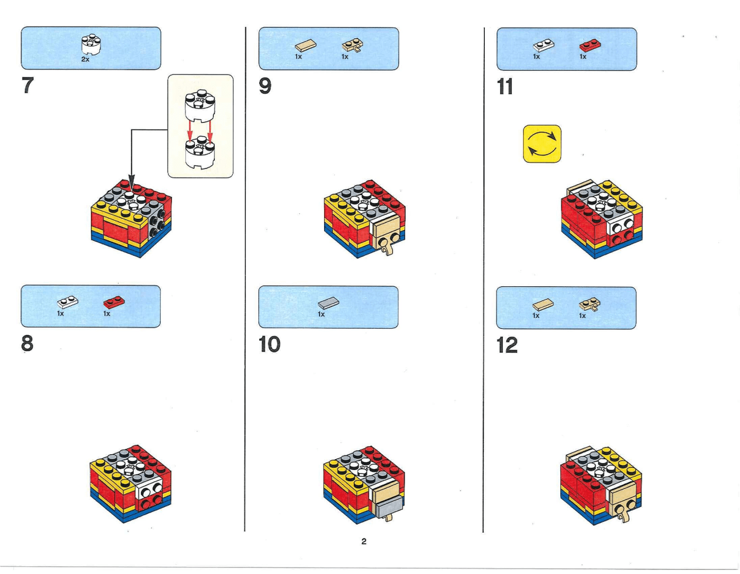 Wonder Woman BrickHeadz instructions Brickset LEGO set guide and