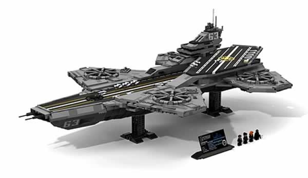 76042 UCS Avengers S.H.I.E.L.D. Helicarrier ERSTES BILD LEGO bei