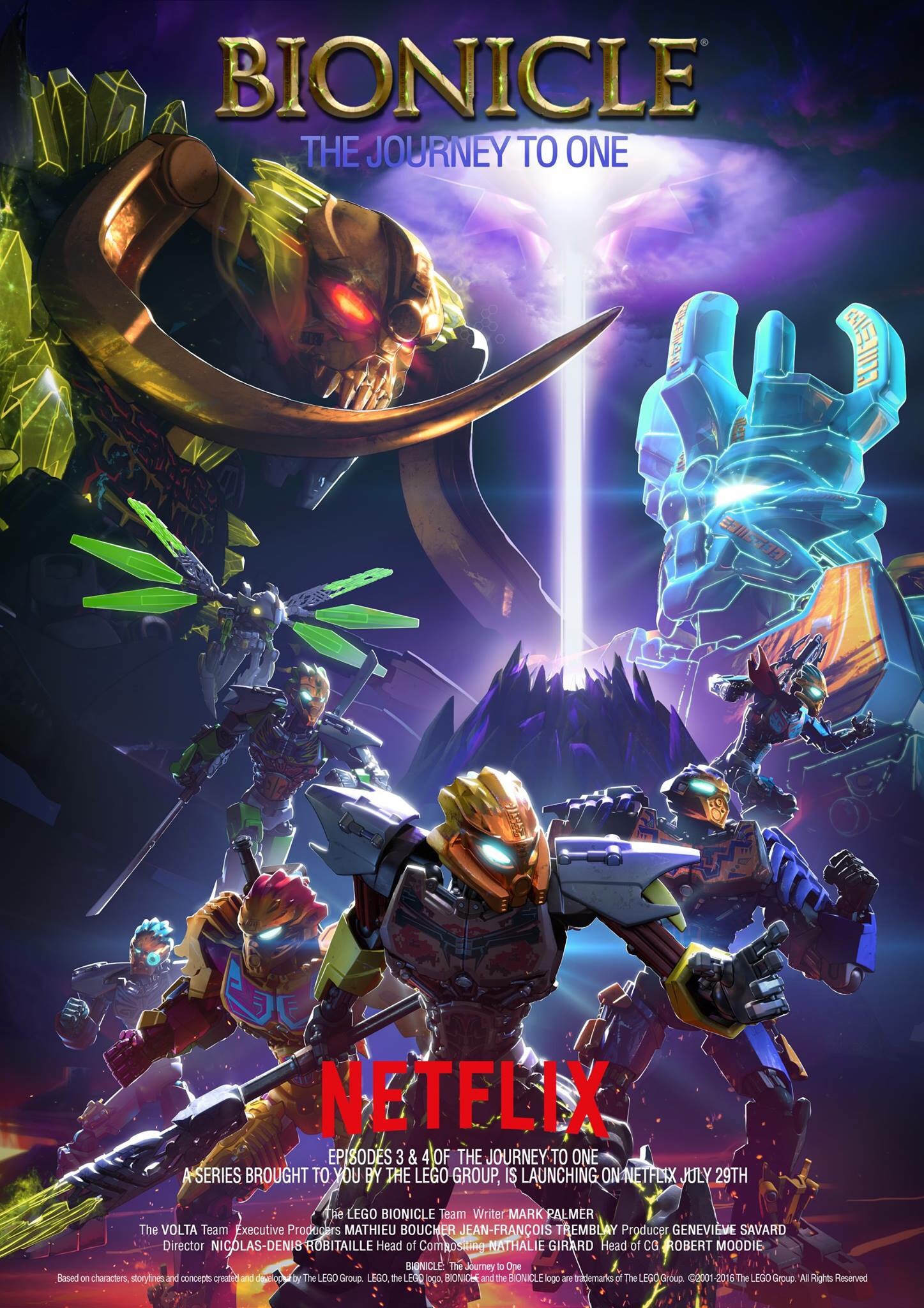 BIONICLE The Journey to One returns July 29th Brickset
