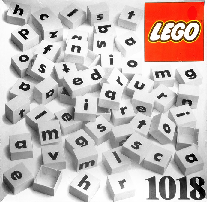 LEGO 1018 Letters Small Brickset