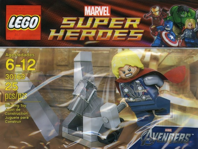 LEGO 30163 Thor and the Cosmic Cube Brickset