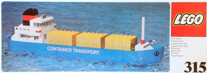 3152 Container Ship Brickset LEGO set guide and database
