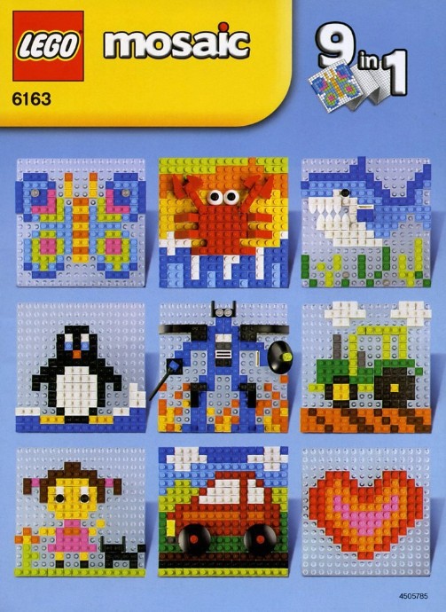 6163 A World of LEGO Mosaic Brickset LEGO set guide and database