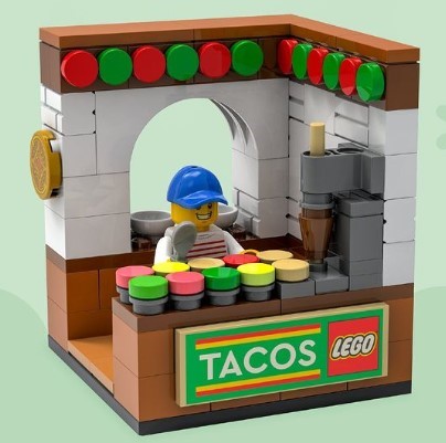 Taco stand 6469488 : r/lego