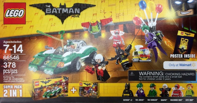 66546 The LEGO Batman Movie Super Pack 2in1 Brickset LEGO set