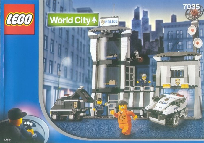 7035 Police HQ Brickset LEGO set guide and database