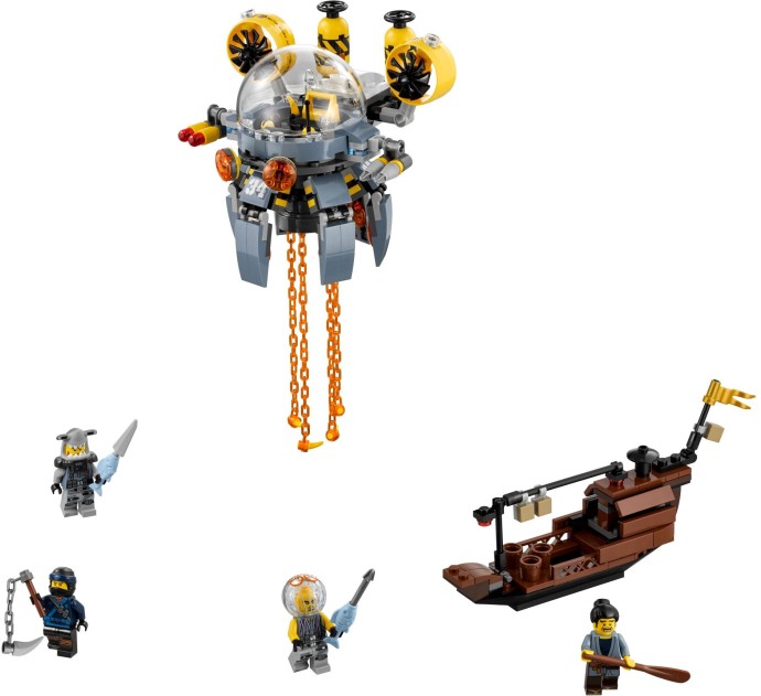 LEGO 70610 Flying Jelly Sub Brickset