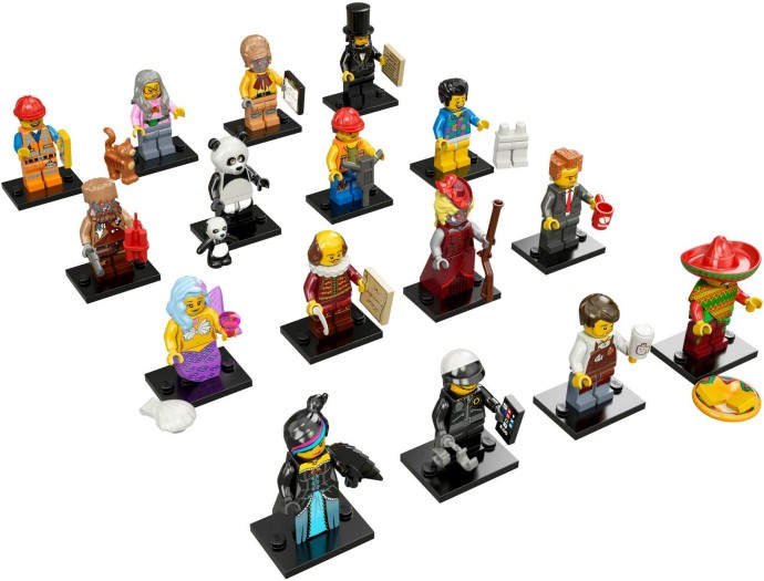 LEGO 7100417 LEGO Minifigures The LEGO Movie Series Complete