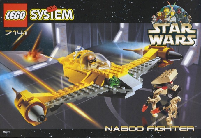 7141 Naboo Fighter Brickset LEGO set guide and database