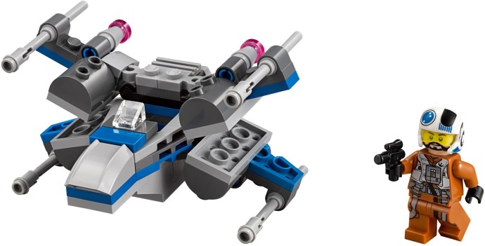 75125 Resistance Xwing Fighter Microfighter Brickset LEGO set guide and database