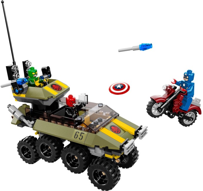 LEGO 76017 Avengers Captain America vs. Hydra Brickset