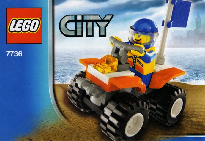 77361 Coast Guard Quad Bike Brickset LEGO set guide and database