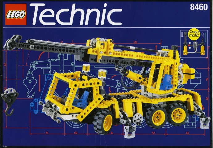 8460-1: Pneumatic Crane Truck | Brickset: LEGO set guide and database
