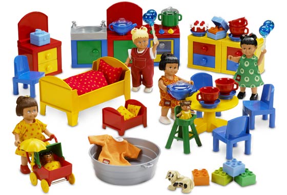 9234 Dolls Family Set Brickset LEGO set guide and database
