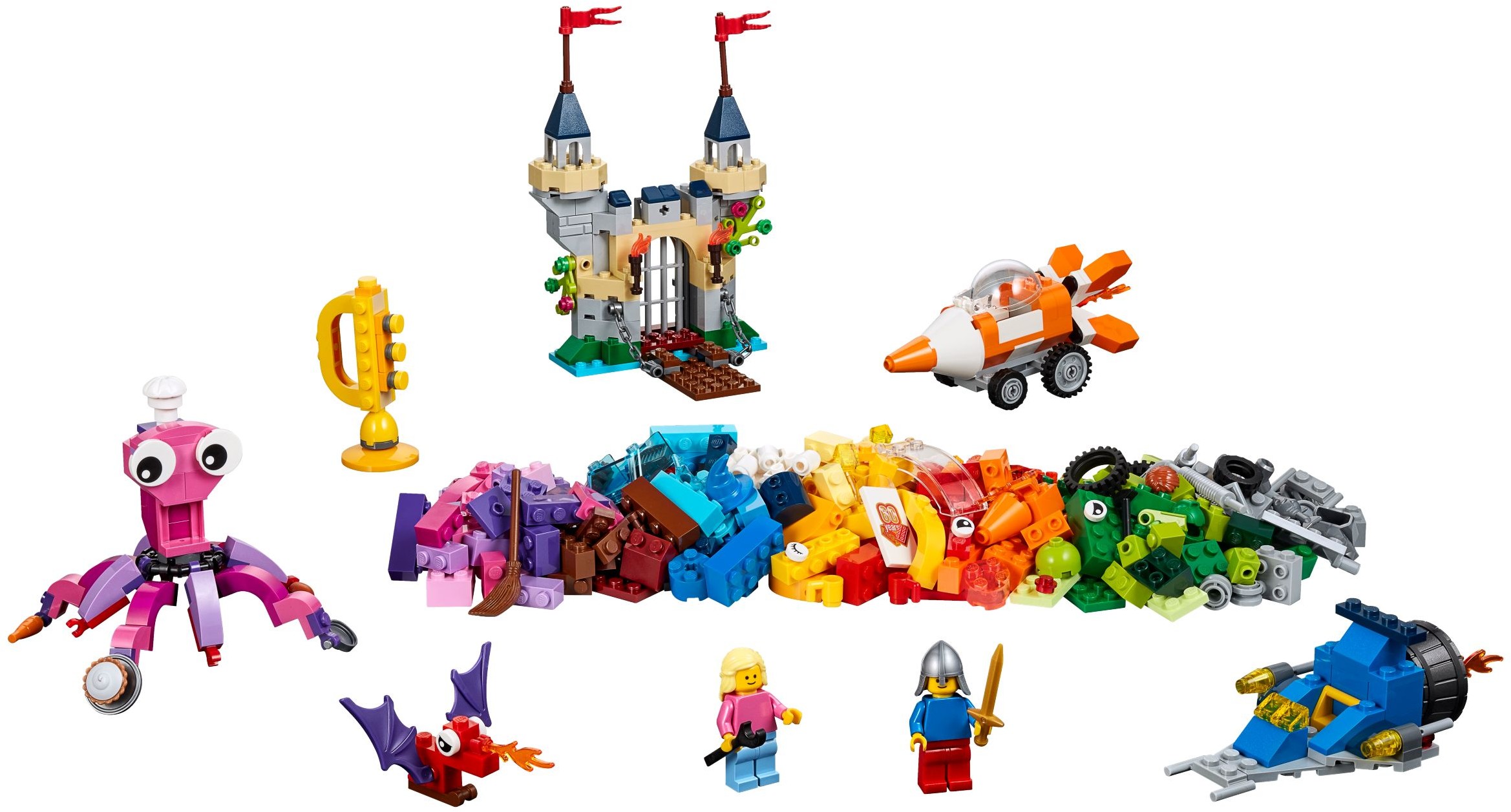 Looking back at all the modern Classic Space LEGO sets