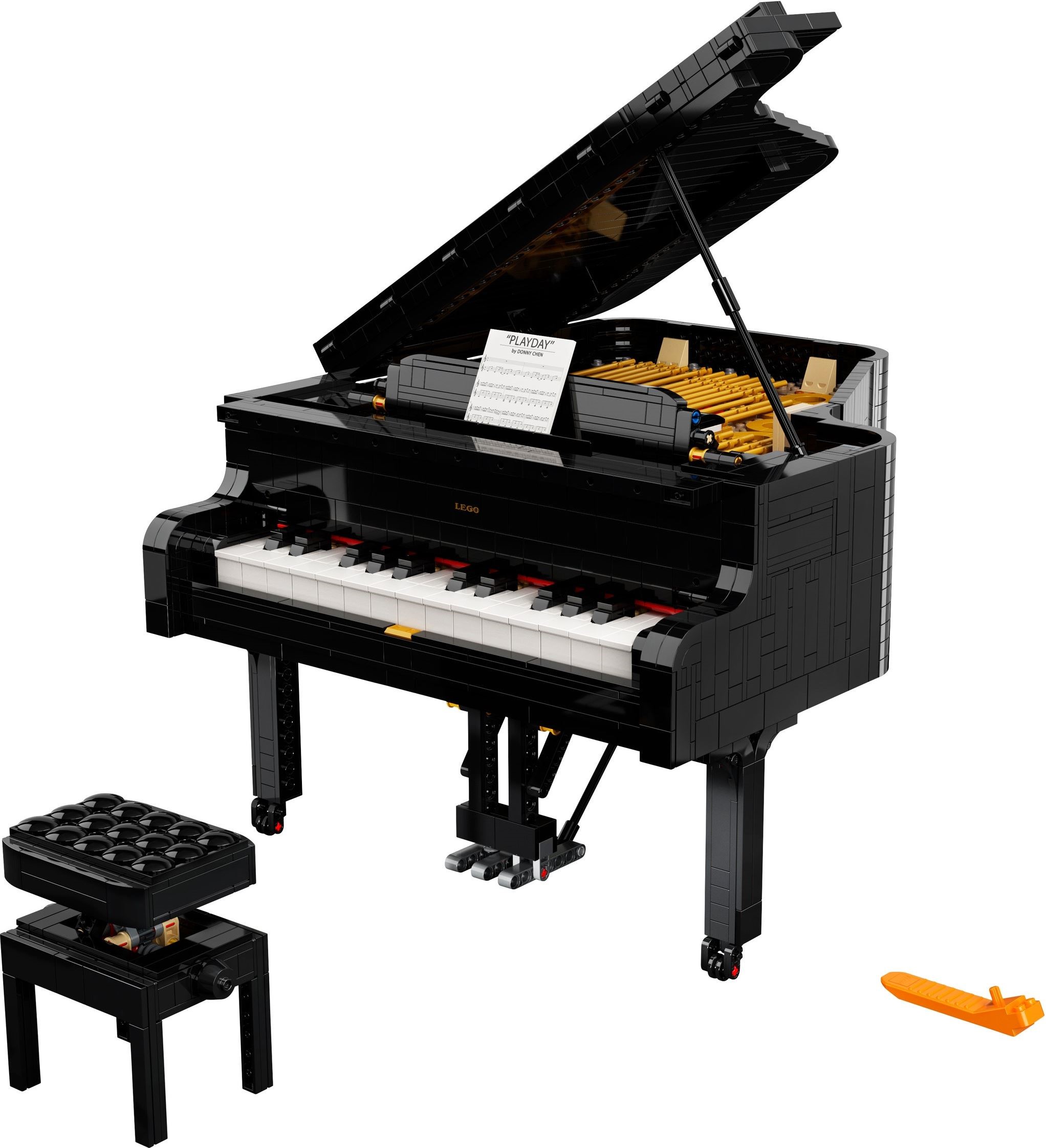 LEGO Ideas 21323 Grand Piano revealed! Brickset LEGO set guide and