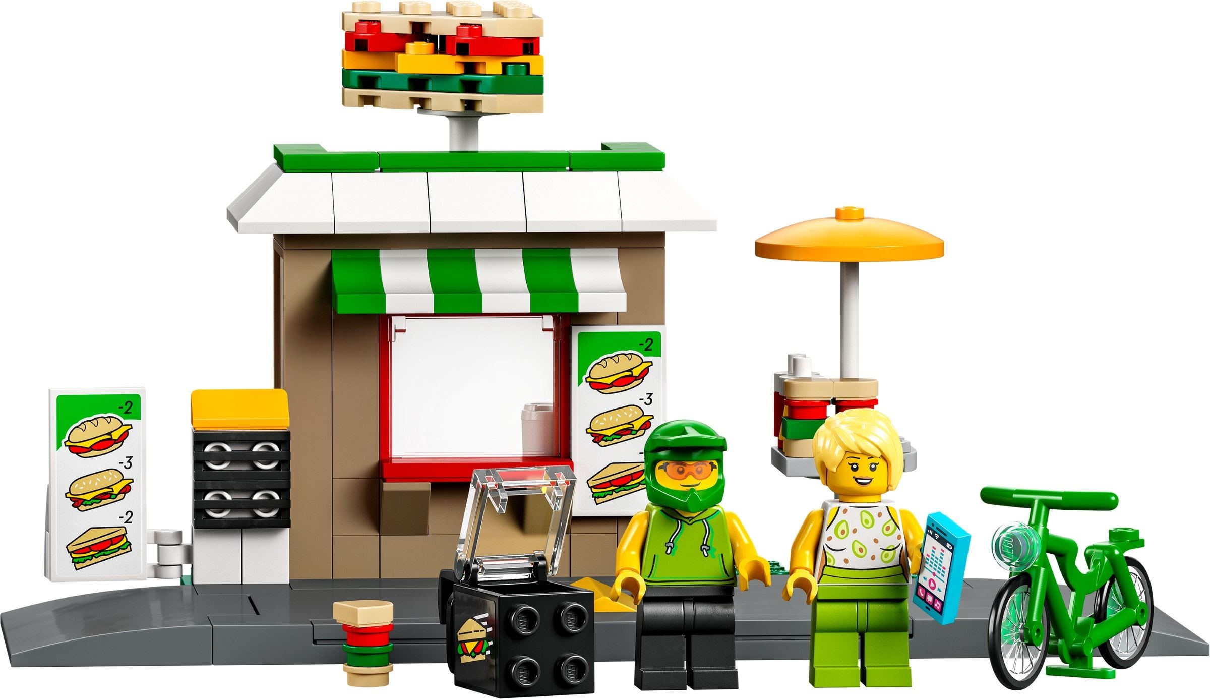 40578 Sandwich Shop revealed! Brickset LEGO set guide and database