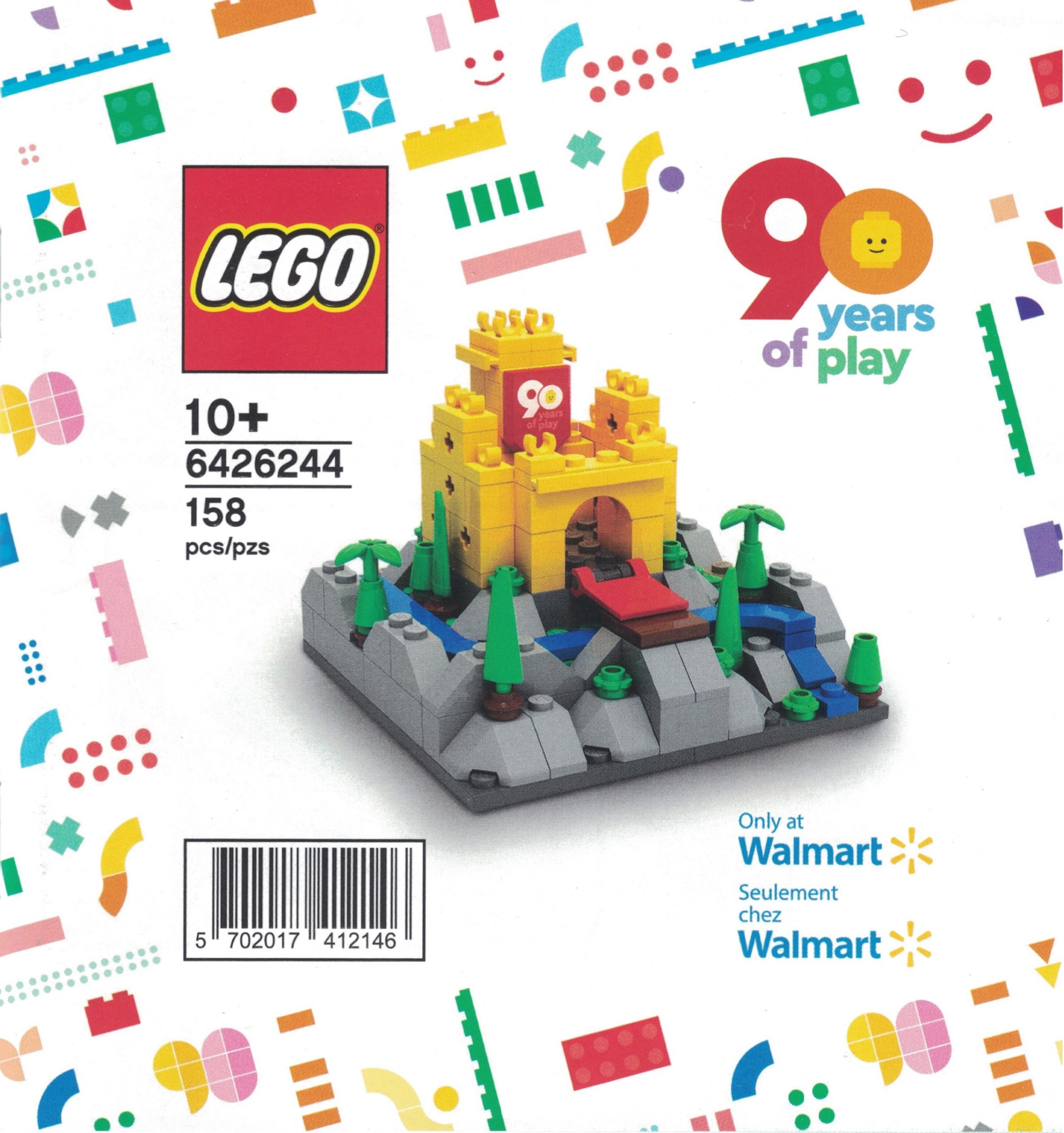 Walmart exclusive 90th anniversary castle now being received Brickset