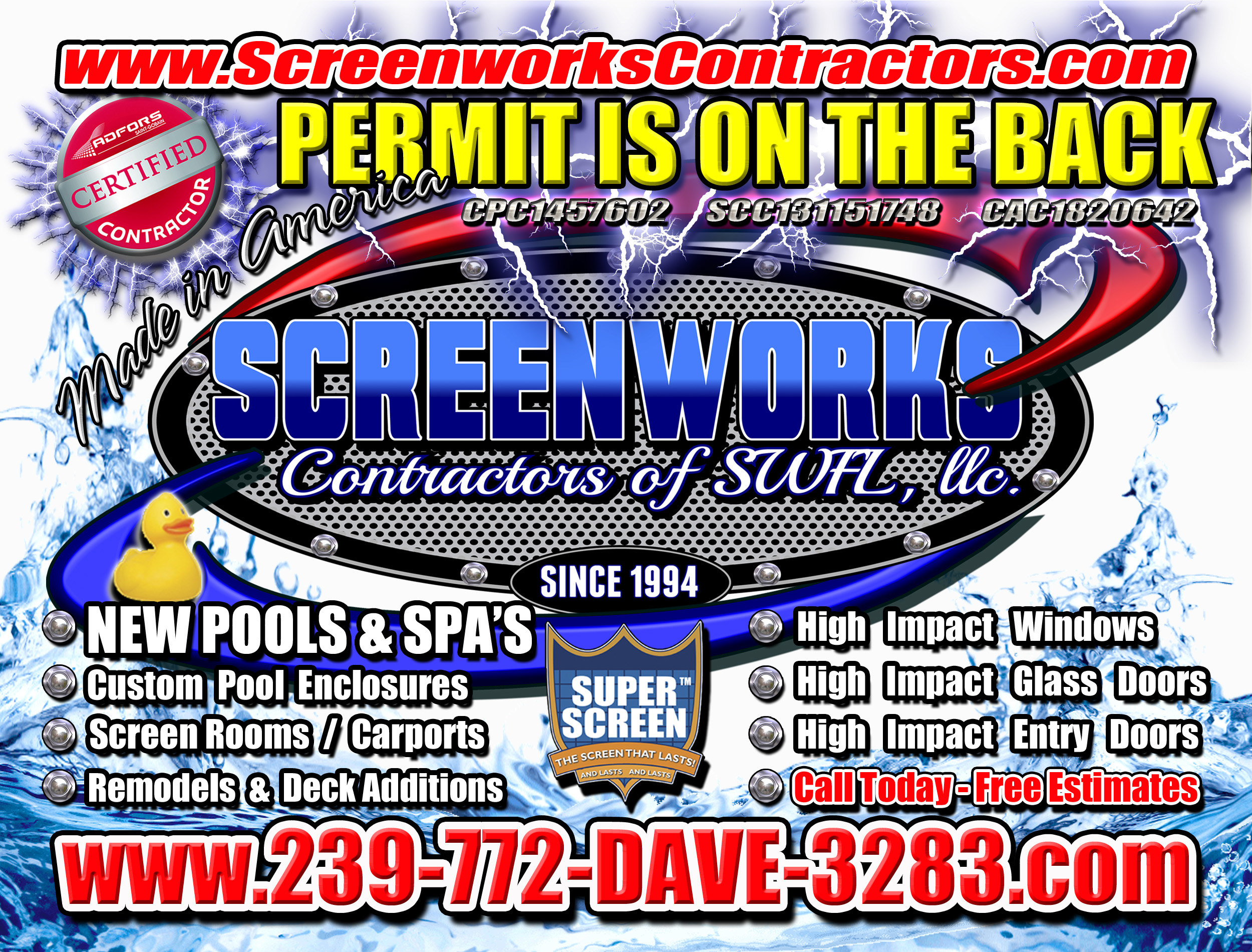 Screenworks Contractors of SWFL Fort Myers FL Get a Bid BuildZoom