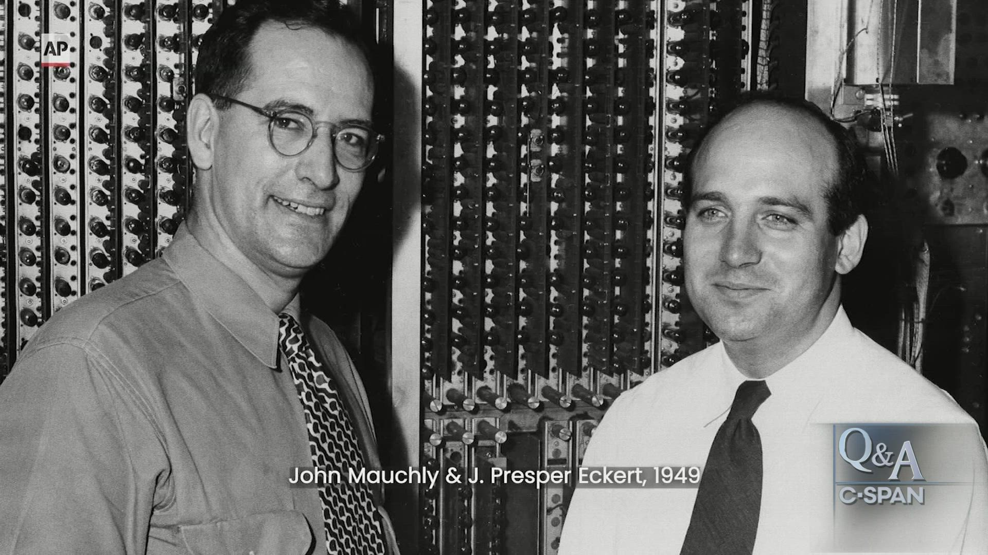 3 juin 1995 J. Presper Eckert, Jr., ingénieur et coinventeur (1er