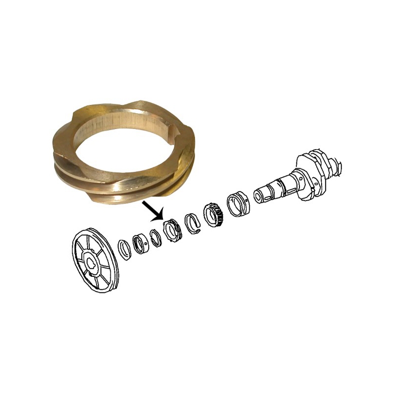 vw beetle drive gear, vw camper drive gear, vw distributor drive gear