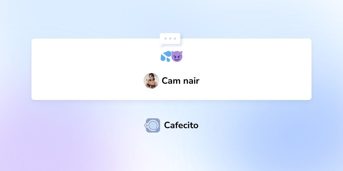 💦😈 por Cam nair | Cafecito