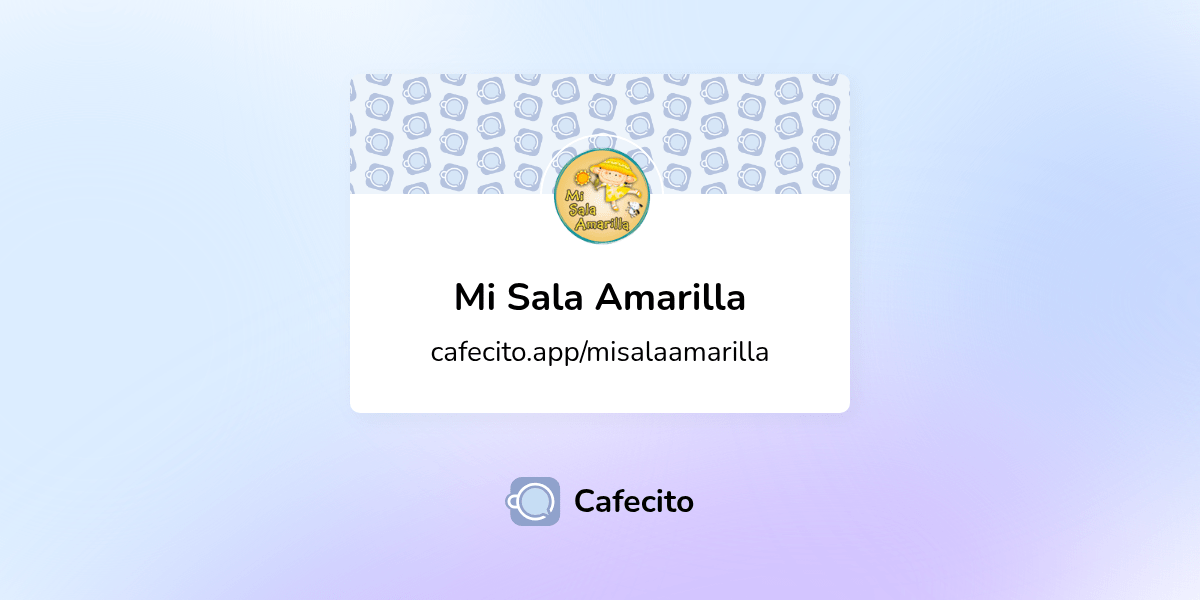 Mi Sala Amarilla Cafecito