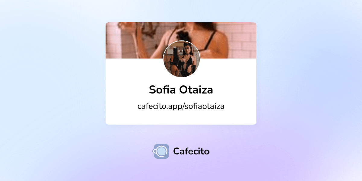 Planes de Sofia Otaiza | Cafecito