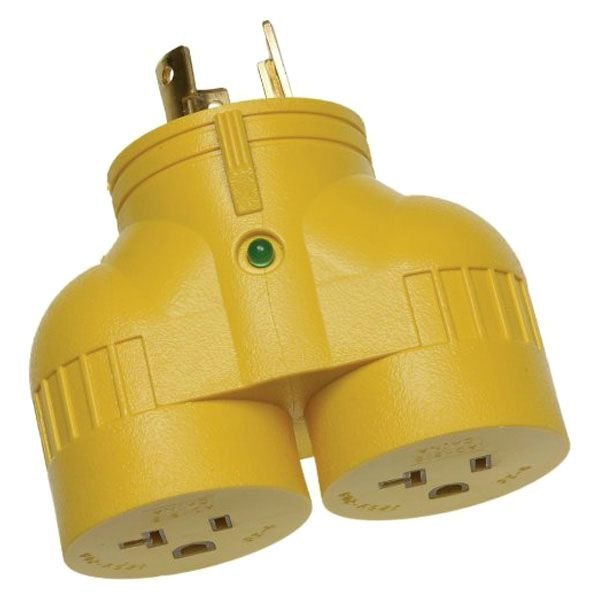 Arcon® 11828 Splitted Power Cord Adapter with Standard Grip (30A