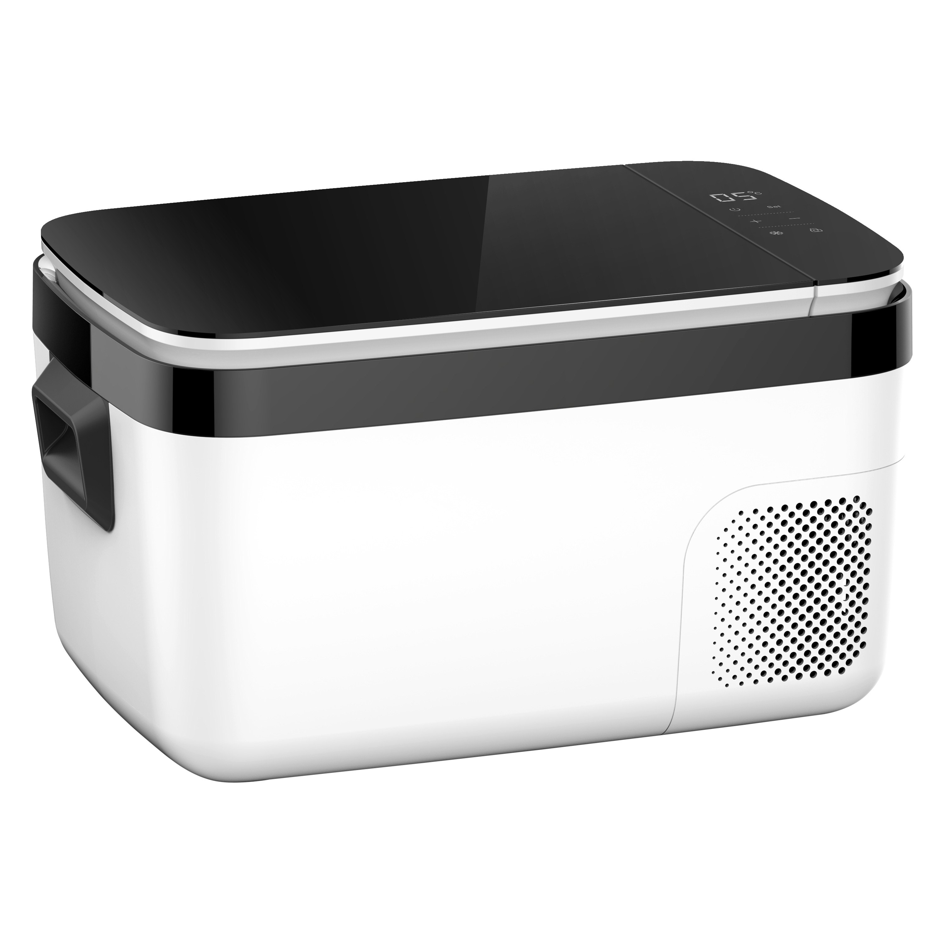 iD Select® Portable Refrigerator with Tempered Glass Cover