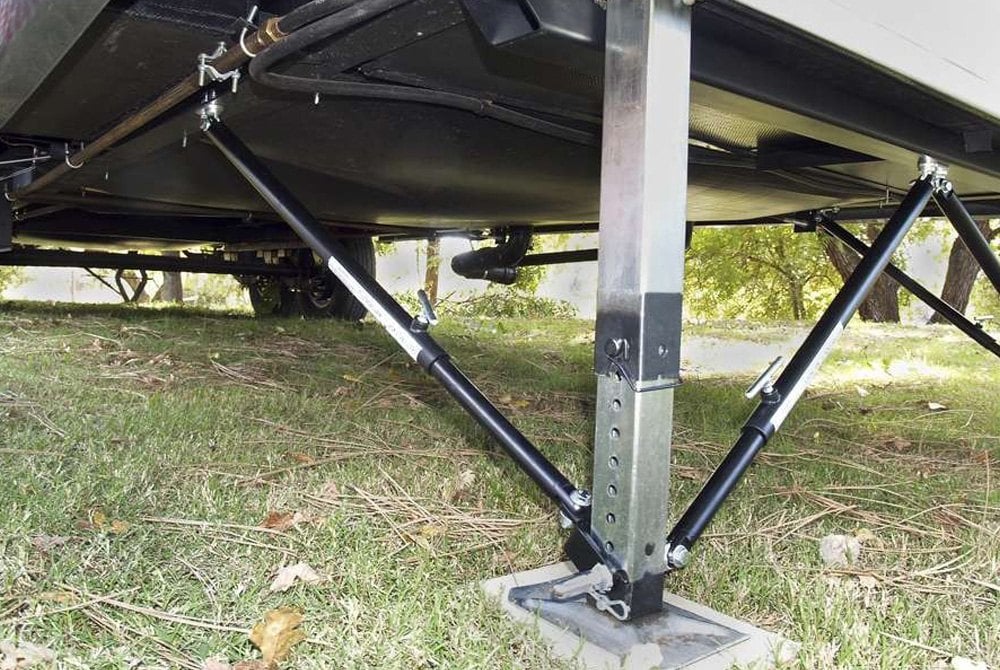 Lippert Components® 191024 JT's Strong Arm™ 5th Wheel Jack Stabilizer