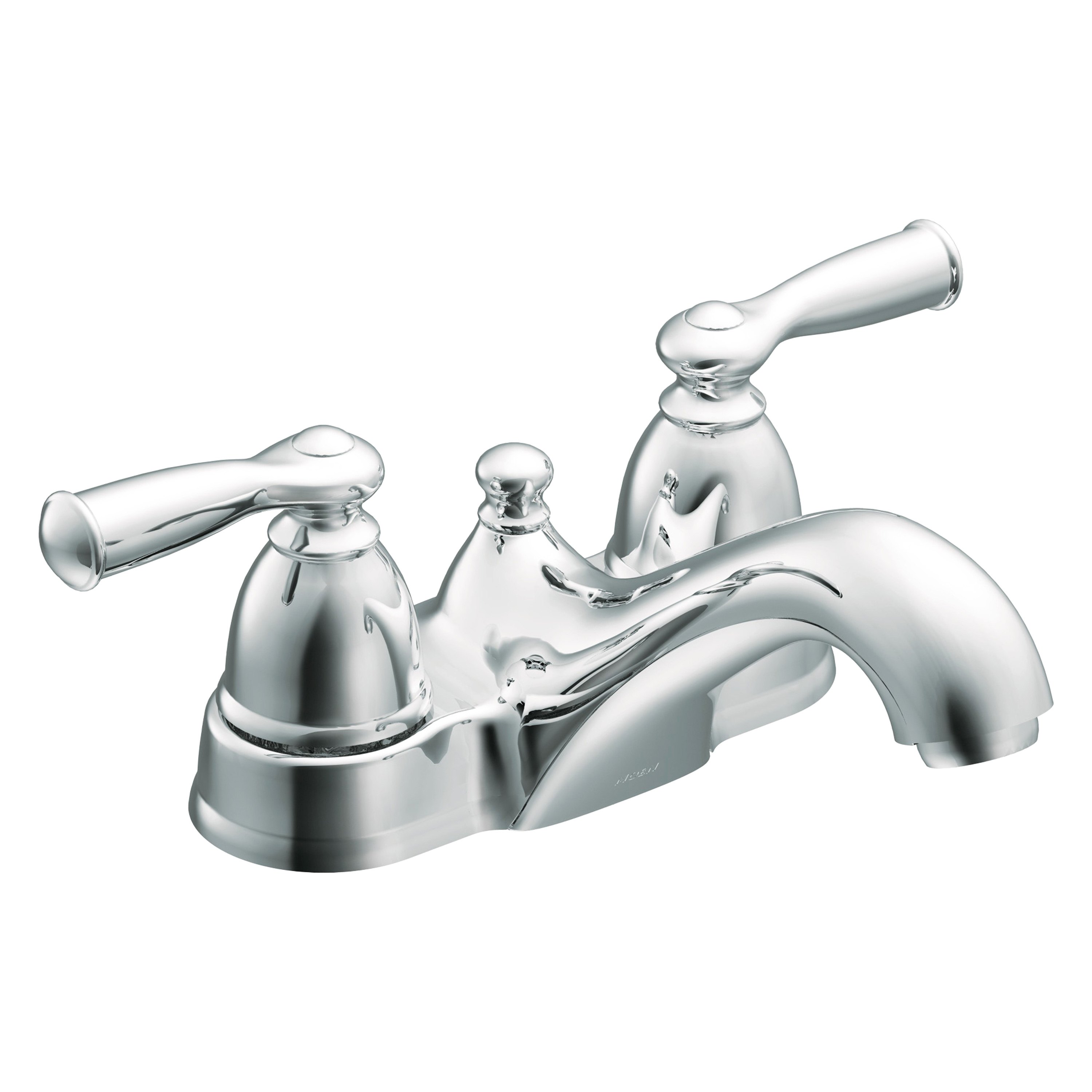 Moen® Banbury™ TwoHandle Low Arc Bathroom Faucet