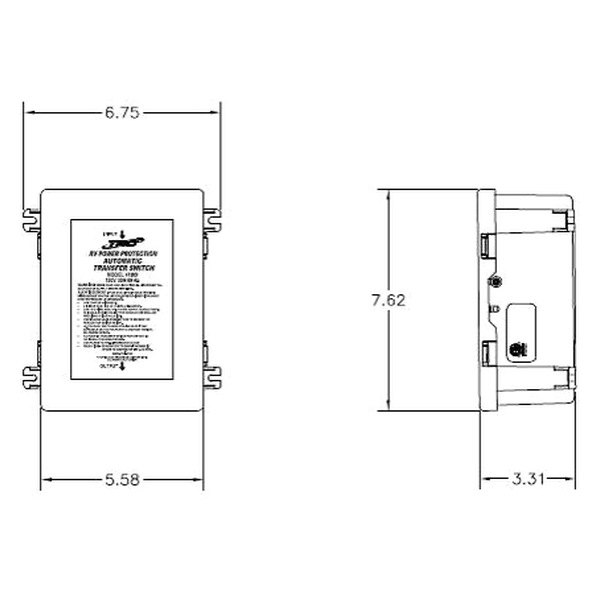 TRC® 41300 Surge Guard™ 30A Hardwire Automatic Transfer Switch