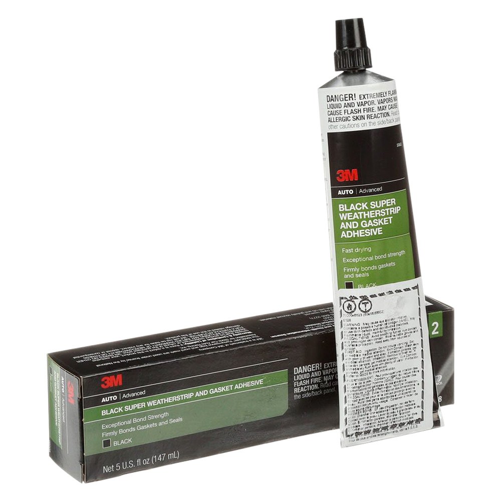 3M® 8008 Black Super Weatherstrip Adhesive