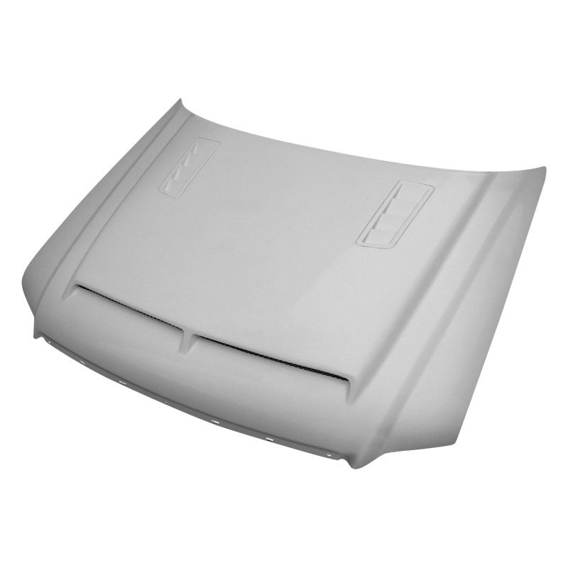 Amerihood® FEPL06AHTEFHW E Style Functional Ram Air Fiberglass Hood