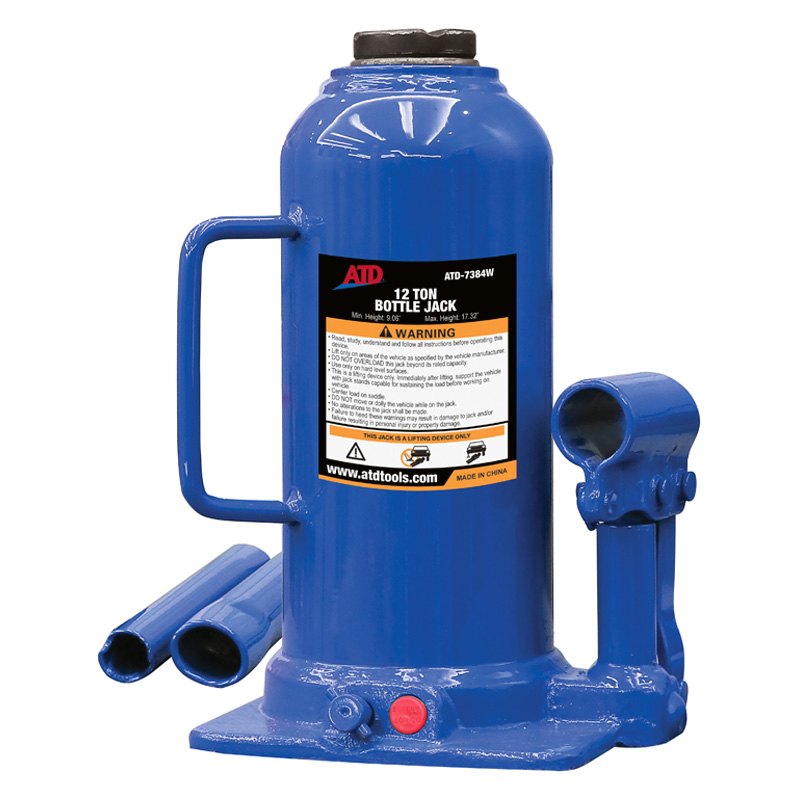 ATD® HeavyDuty Side Pump Hydraulic Bottle Jack