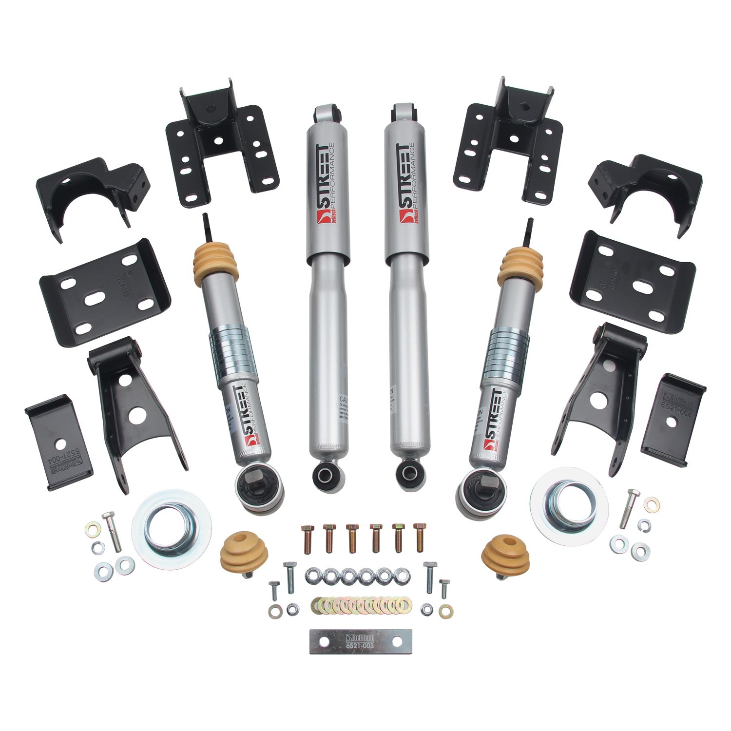 Belltech® 1018SP 0"2" x 4" Front and Rear Lowering Kit